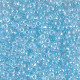 Miyuki rocailles kralen 8/0 - Glacier blue lined crystal ab 8-269